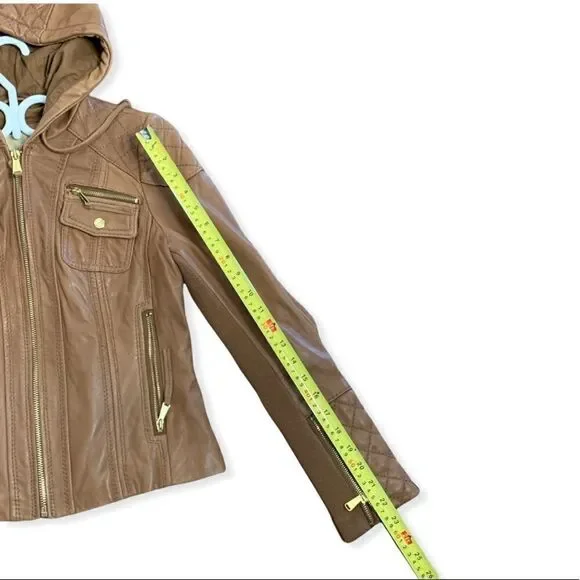 michael Kors Leather Jacket - Picture 13 of 14